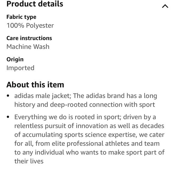 Adidas Essentials Down Jacket Men Sports Running Casual Size M Mesa Men Jacket - Picture 8 of 12